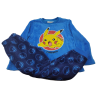 Pijama Largo Niño Coralina Azul Pikachu Pokémon