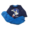 Pijama Largo Niño Coralina Azul Oscuro Sonic