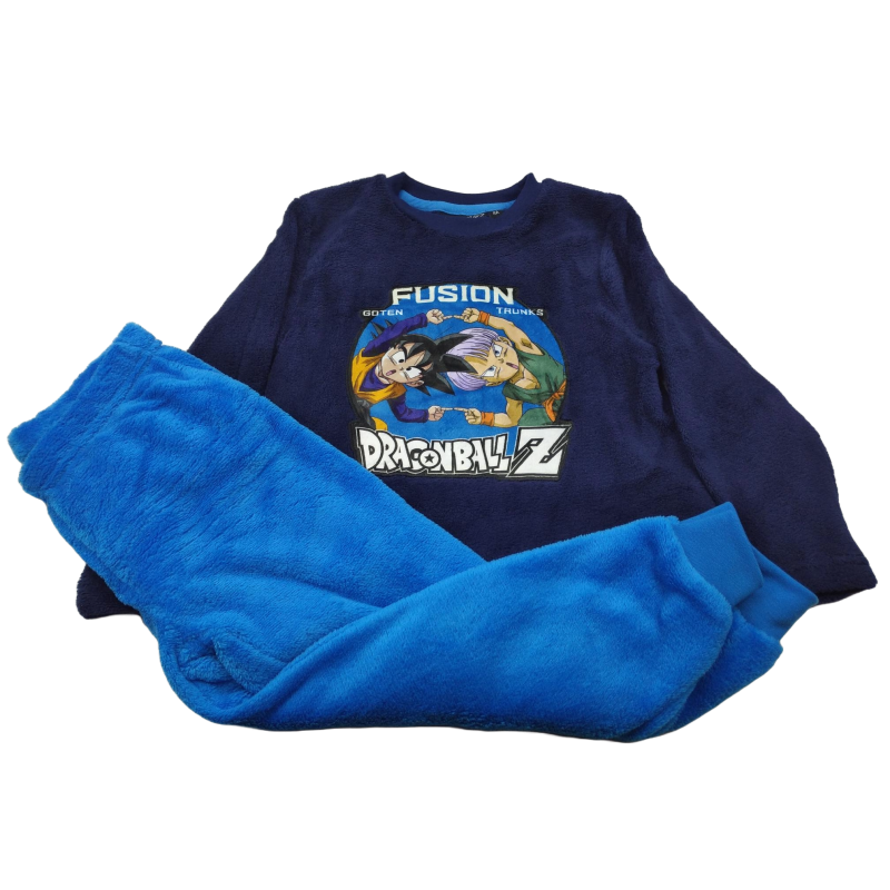 Pijama Largo Niño Coralina Azul Fusión Dragon Ball Z