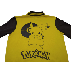 Chaqueta Bomber Amarilla Pikachu Pokémon