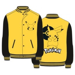 Chaqueta Bomber Amarilla Pikachu Pokémon