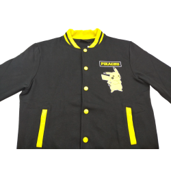 Chaqueta Bomber Negra Pikachu Pokémon