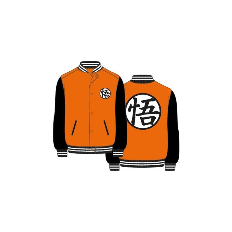 Chaqueta Bomber Naranja Kame Dragon Ball Z