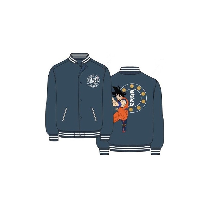 Chaqueta Bomber Azul Goku Dragon Ball Super