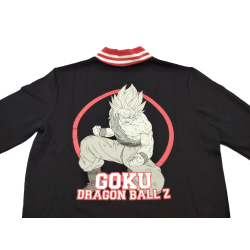 Chaqueta Bomber Negra Goku Dragon Ball Z