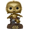 Figura POP C3P-O en Trono Star Wars El Retorno del Jedi (40 Aniversario)