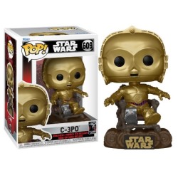 Figura POP C3P-O en Trono Star Wars El Retorno del Jedi (40 Aniversario)