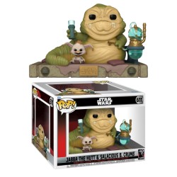 Figura POP Movie Moment Jabba el Hutt y Salacious B. Crumb Star Wars El Retorno del Jedi (40 Aniversario)