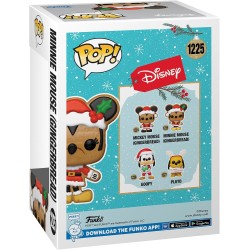 Figura POP Santa Minnie Mouse Gingerbread Disney
