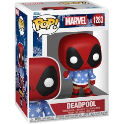 Figura POP Deadpool Holiday Marvel (Caja exterior un poco deteriorada)