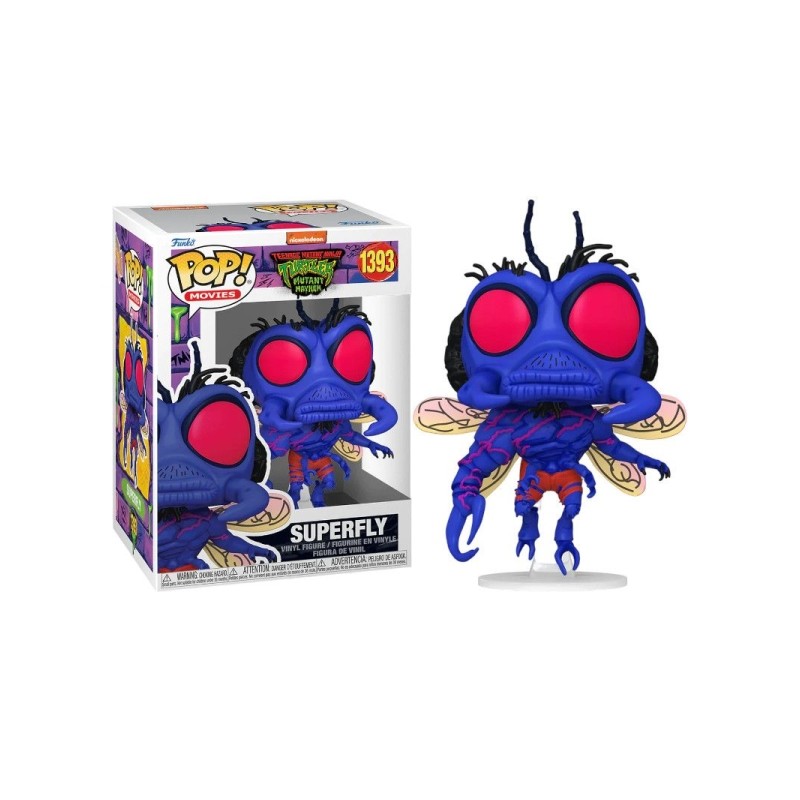 Figura POP Superfly Tortugas Ninja Mutant Mayhem