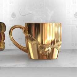 Taza 3D Snitch Dorada Harry Potter