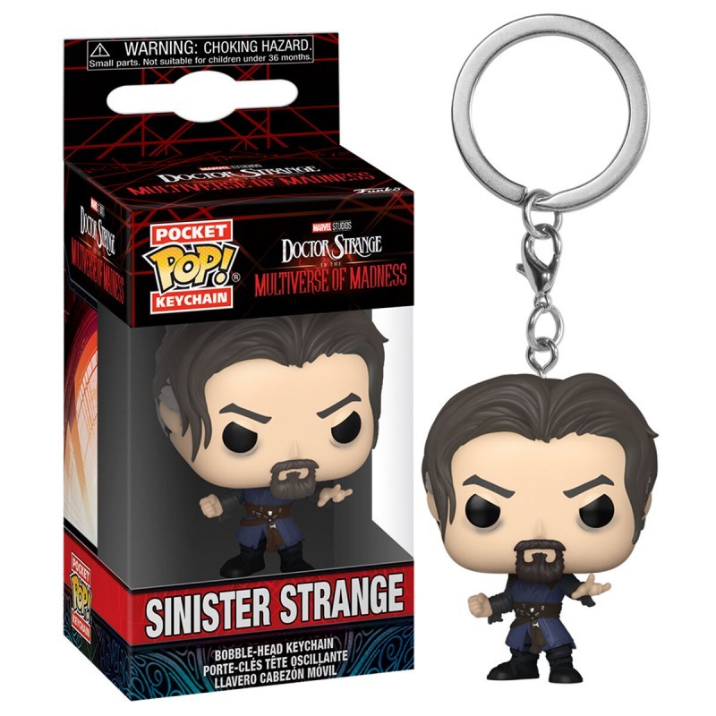 LLavero POP Sinister Strange Doctor Strange en el Multiverso de la Locura Marvel