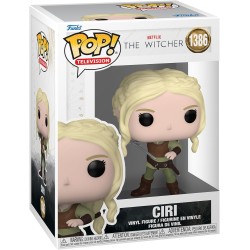 Figura POP Ciri Atacando The Witcher