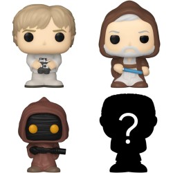 POP Bitty Pack 4 Figuras Luke Skywalker Star Wars