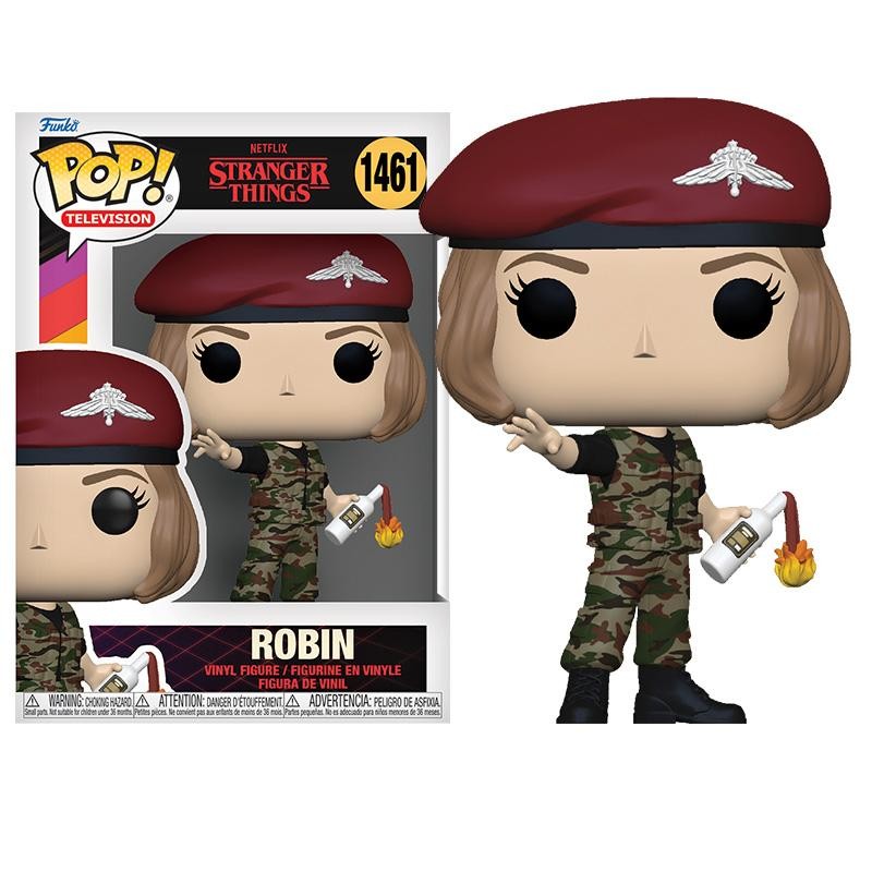 Figura POP Robin Cóctel Molotov Stranger Things