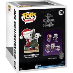 Figura POP Deluxe Jack & Zero Pesadilla antes de Navidad 30th Disney