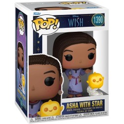 Figura POP Asha con Estrella Wish Disney