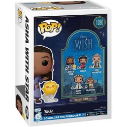 Figura POP Asha con Estrella Wish Disney