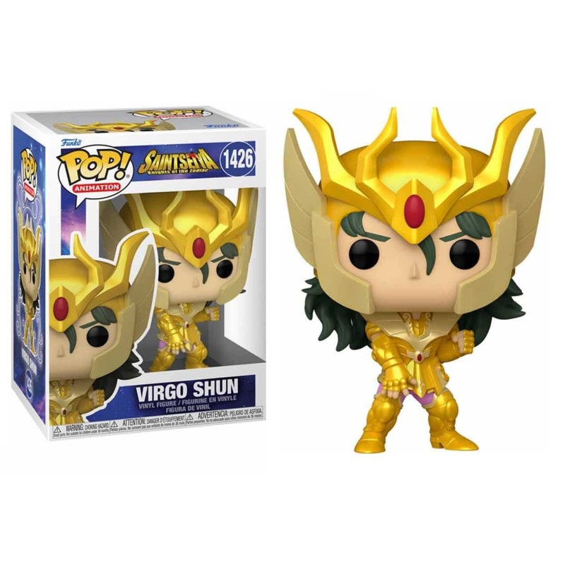 Figura POP Virgo Shun Armadura de Oro Los Caballeros del Zodiaco