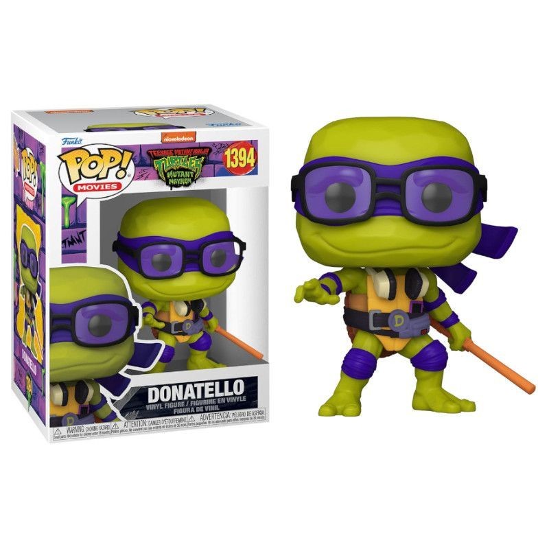 Figura POP Donatello Las Tortugas Ninja Mayhem Movies