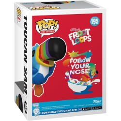 Figura POP Sam el Tucán Froot Loops Kellogg's