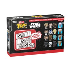 POP Bitty Pack 4 Figuras Princesa Leia Star Wars