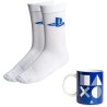 Pack Taza Cerámica 300 ml y Calcetines (41-46) Playstation