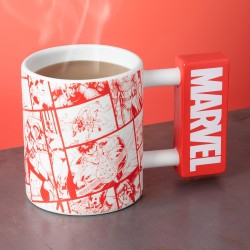 Taza Cerámica Logo Marvel 300 ml