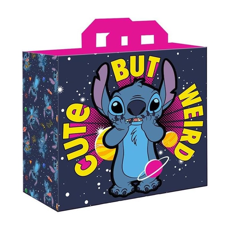 Bolsa de Rafia Stitch Lilo & Stitch Disney