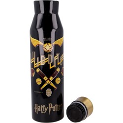 Botella Metálica Negra Quidditch 580 ml Harry Potter