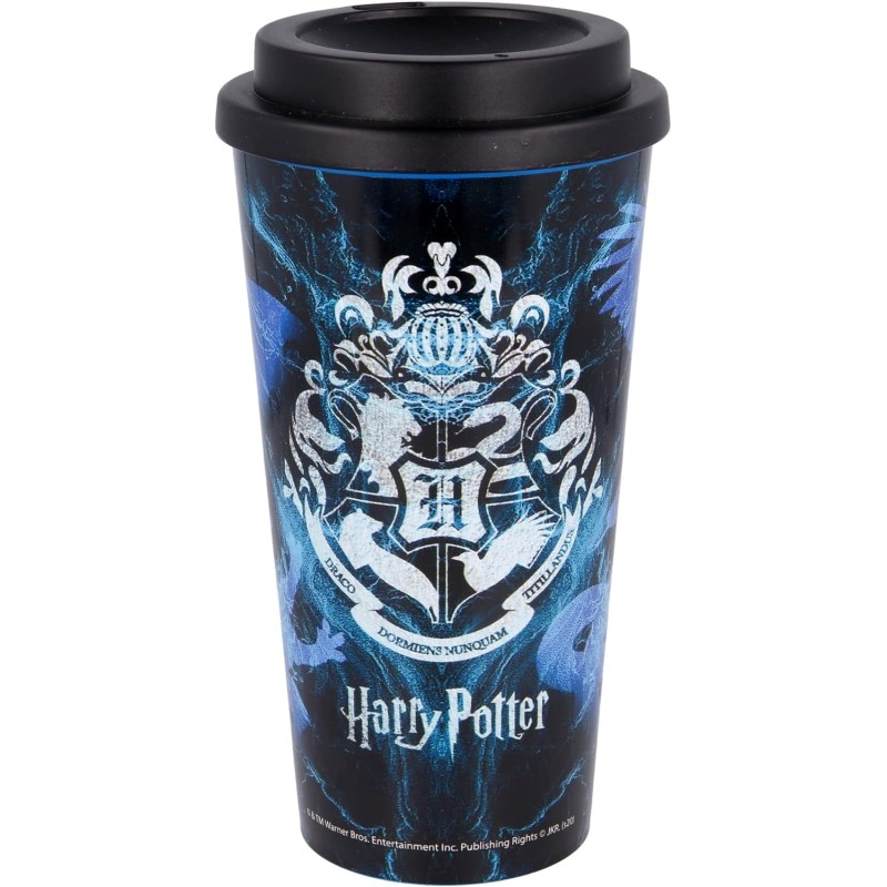Vaso Café Doble Pared Hogwarts 520 ml Harry Potter