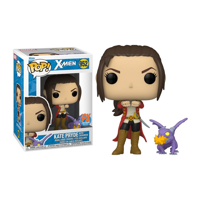 Figura POP Kate Pryde con Lockheed X-Men Marvel (Edición Especial)