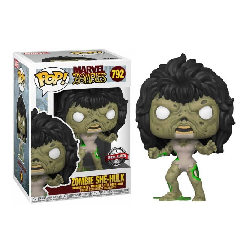 Figura POP Zombie She-Hulk Marvel (Edición Especial)