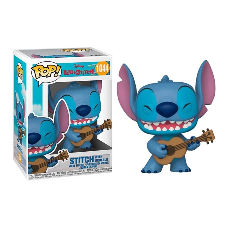 Figura POP Stitch con Ukelele Lilo & Stitch Disney