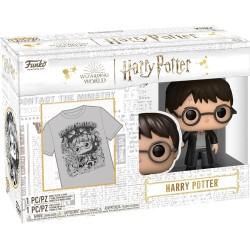 Pack Figura POP Harry Potter & Camiseta Harry Potter