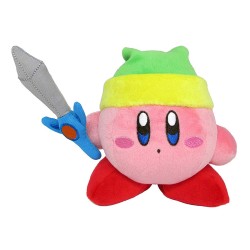 Peluche Kirby con Espada 12 cm Kirby