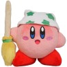 Peluche Kirby Limpiando 15 cm Kirby