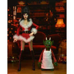 Figura Articulada Elvira Scary Xmas 20 cm Neca