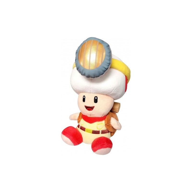 Peluche Capitán Toad 17 cm Super Mario