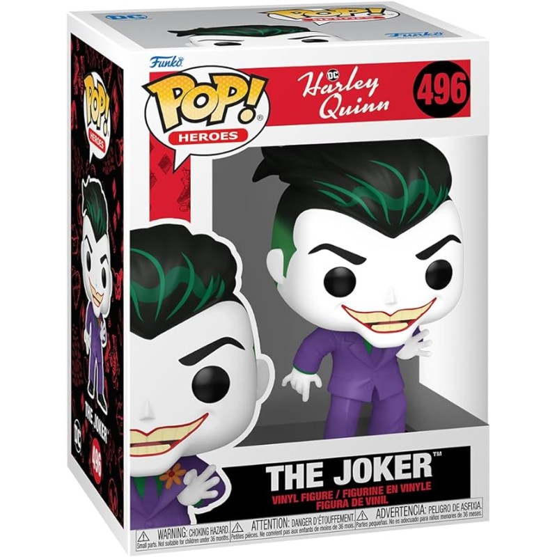 Figura POP The Joker Harley Queen de Aves de Presa