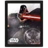 Poster 3D Vader vs Skywalker Star Wars 28,7 x 23,9 x 4,8 cm