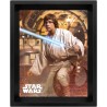 Poster 3D Vader vs Skywalker Star Wars 28,7 x 23,9 x 4,8 cm