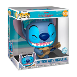 Figura POP Stitch de 25cm con Ukelele Lilo y Stitch Disney