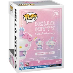 Figura POP Hello Kitty con globo Edicion 50 aniversario y semitransparente