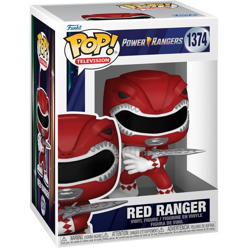 Figura POP Red Ranger Power Rangers 30 aniversario