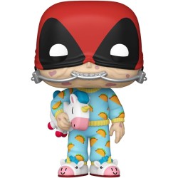 Figura POP Deadpool en Pijama Marvel