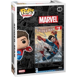 Figura POP Comic Covers Spiderman nº1 Marvel