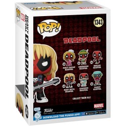 Figura POP Deadpool Heavy Metal de Marvel