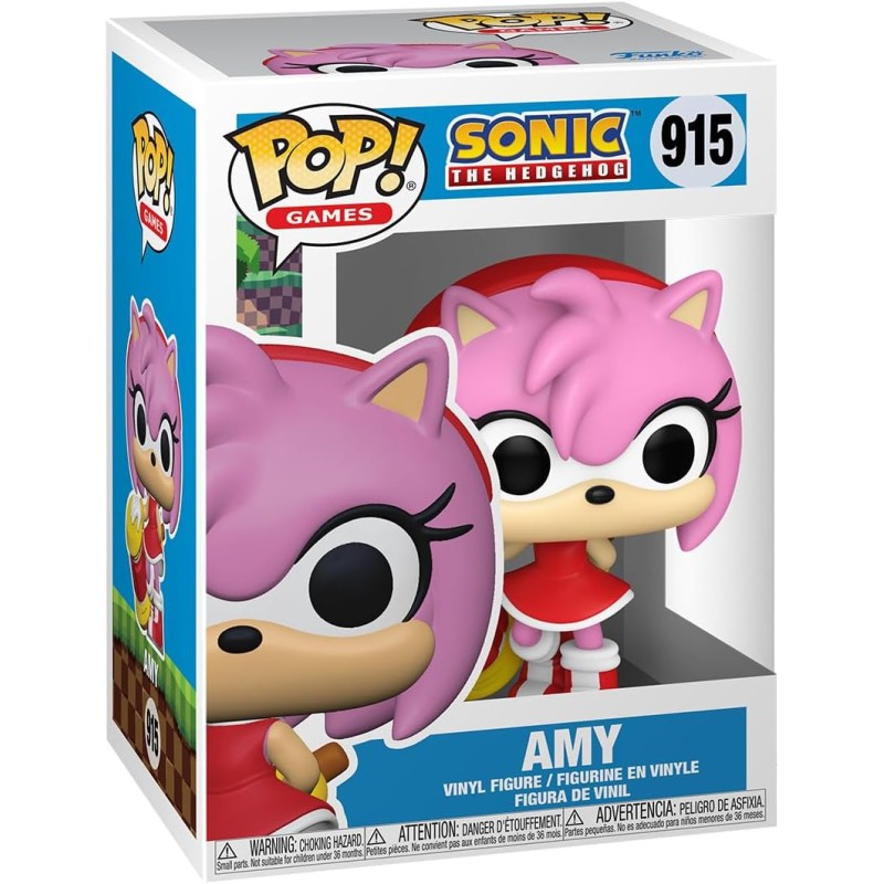 Figura POP Amy Rose de Sonic The Hedgehog